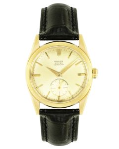 Rolex Oyster Precision Veriflat Vintage Champagne Dial 6512
