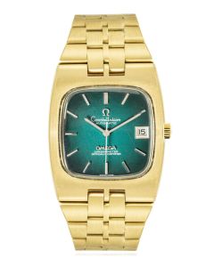Omega Rare Constellation 'TV' Dark Green Spider Dial BA 368.0847