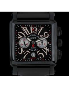Franck Muller Stainless Steel PVD Black Cortez King Conquistador Gents B&P 10000KCCNR