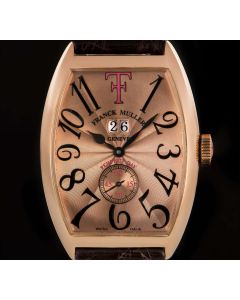 Franck Muller Theo Fennel Perfect Day Gents 18k Rose Gold Pink Dial