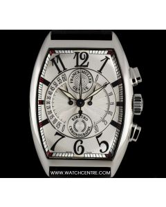 Franck Muller Stainless Steel Silver Dial Chronobiretro Gents B&P 7850 CC B