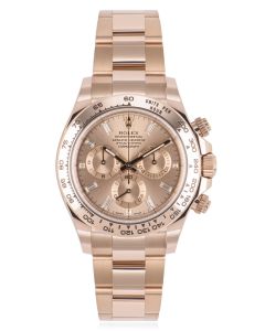 Rolex Daytona Rose Gold Diamond Dial 116505